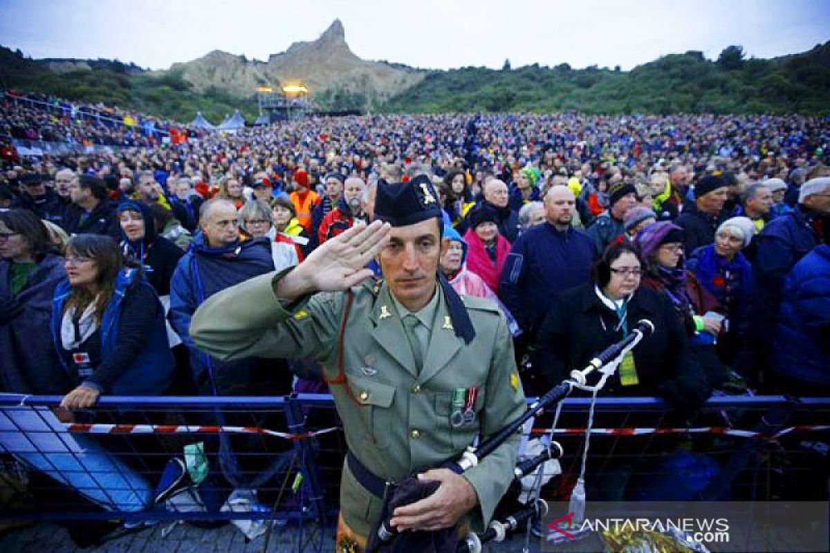 Australia, Selandia Baru hormati militer di Hari Anzac