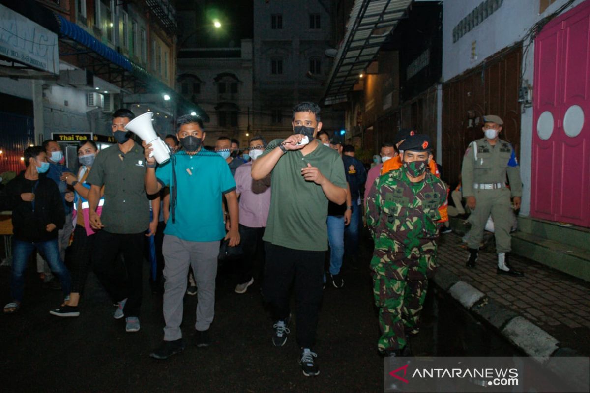 Wali Kota Medan  pastikan prokes di Kesawan City Walk