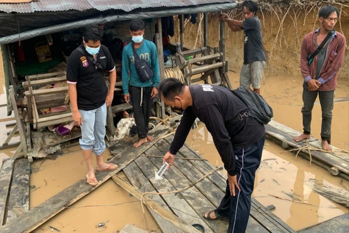 Polisi amankan pekerja tambang penyebab rekan kerja tewas tenggelam