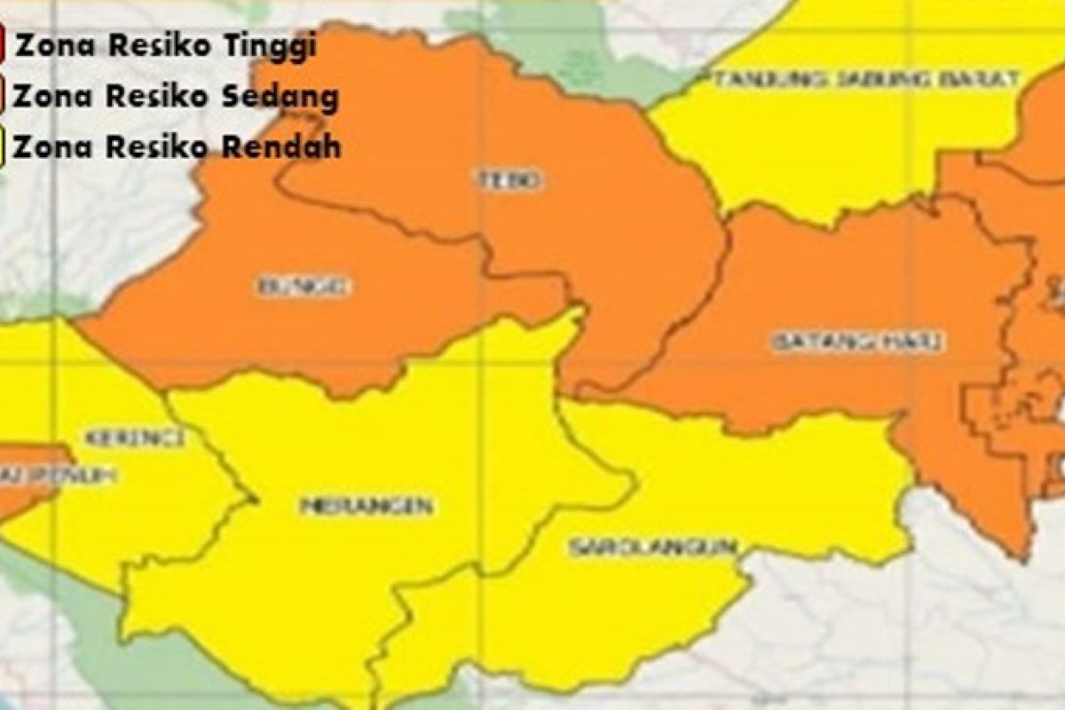 93 warga Bungo masih jalani penyembuhan dari COVID-19