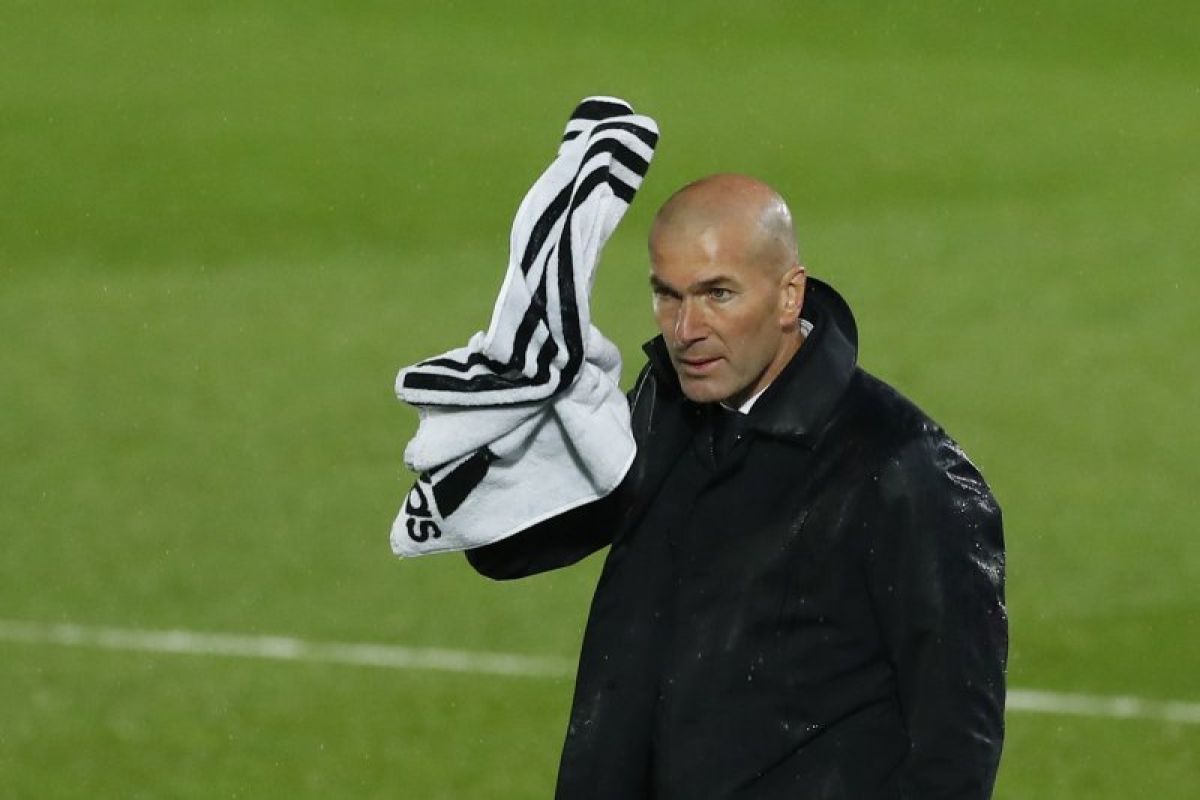 Zidane sebut Real Madrid kehilangan ketajaman saat diimbangi Betis 0-0