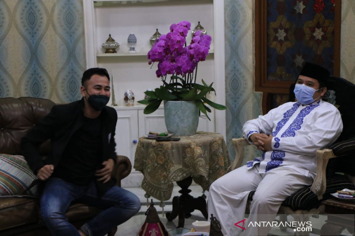 Raffi Ahmad temui Wali Kota Tangerang bahas kerja sama majukan Persikota