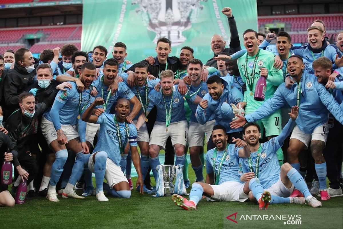 Daftar juara Piala Liga Inggris: Manchester City samai rekor Liverpool