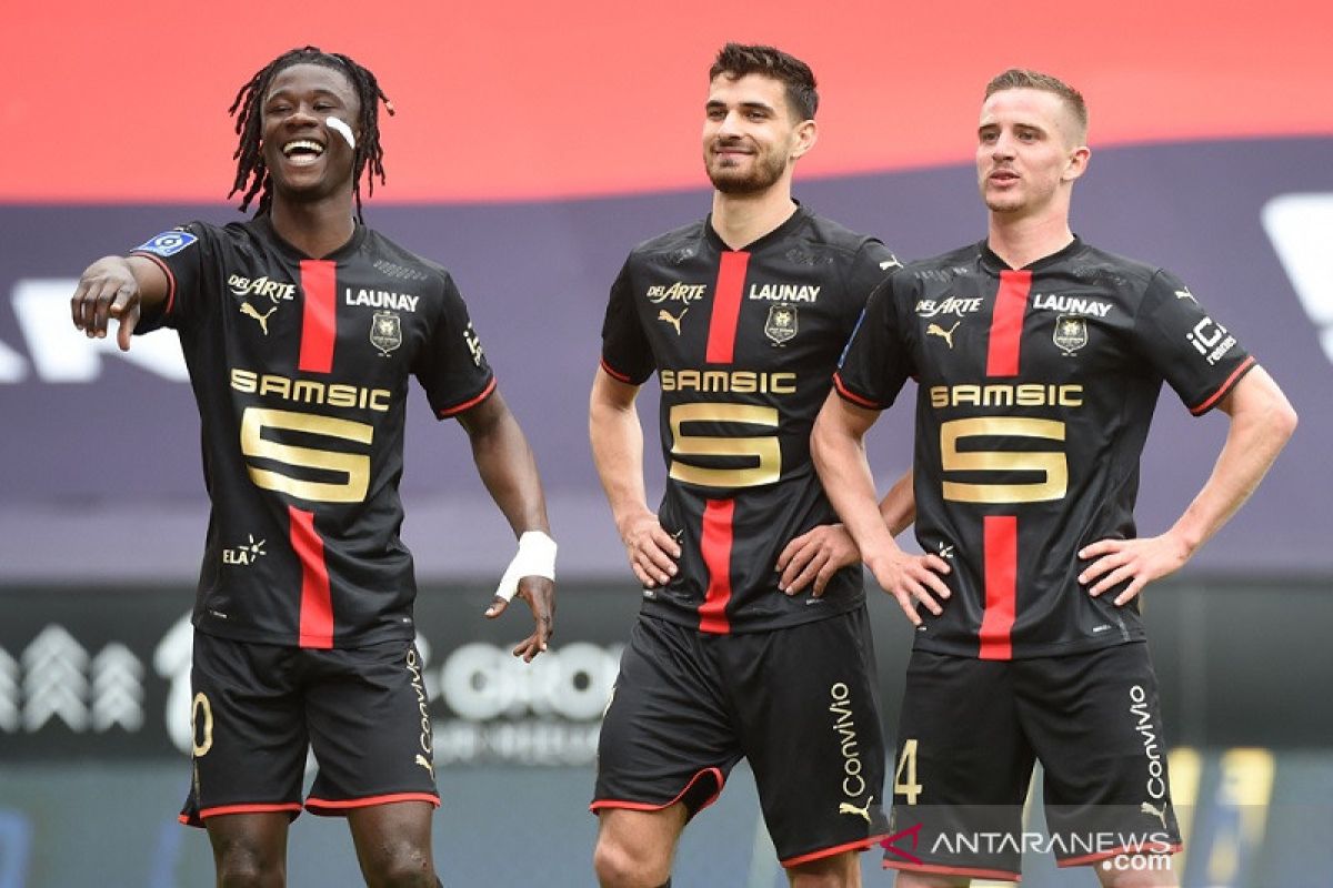 Rennes kirimkan Dijon terdegradasi ke kasta kedua Liga Prancis