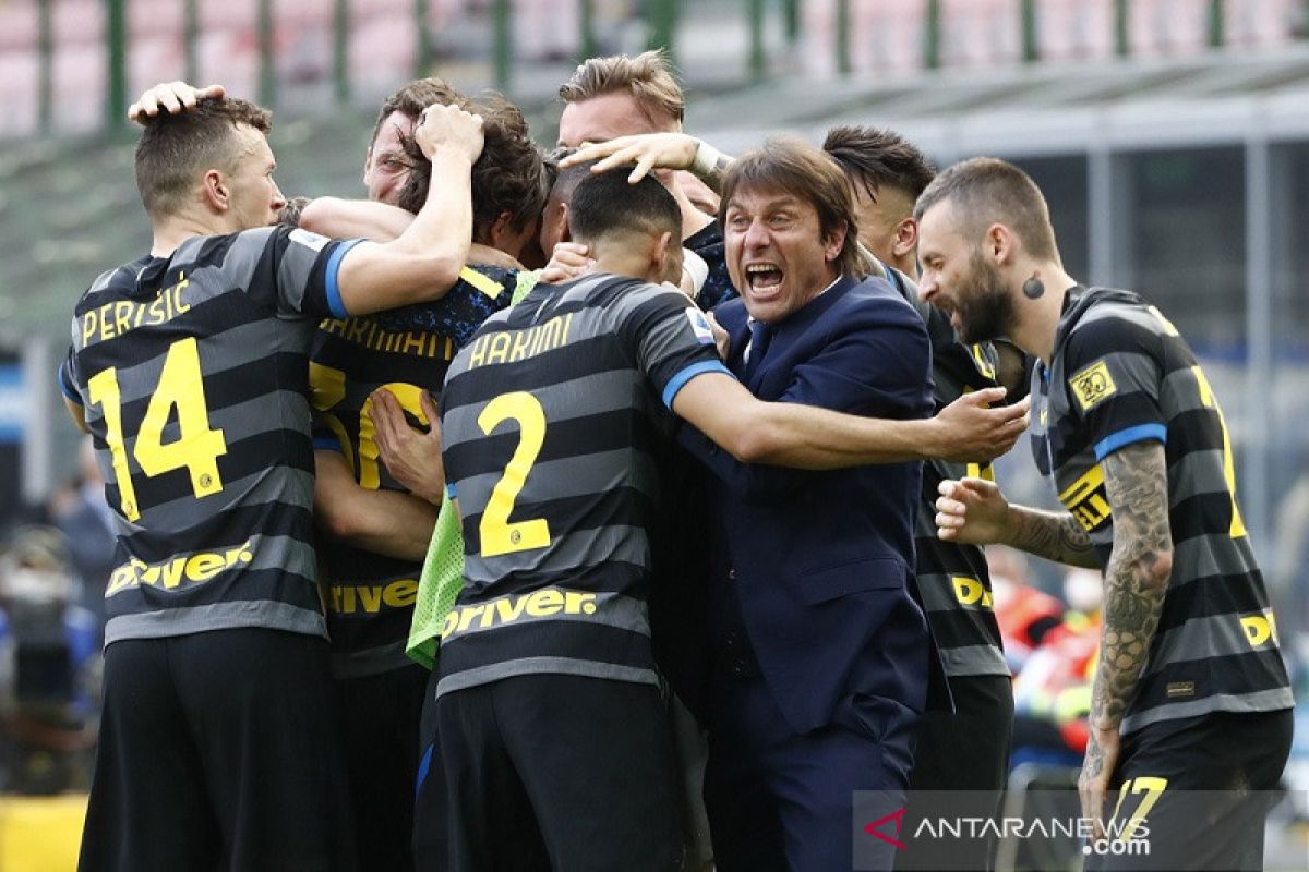 Conte: Inter sudah 95 persen scudetto