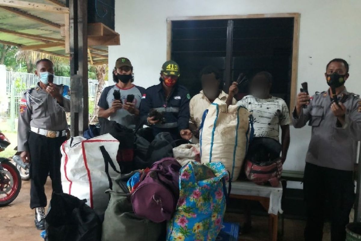 Polisi gagalkan penyelundupan 175 kg vanili di wilayah perbatasan RI-PNG