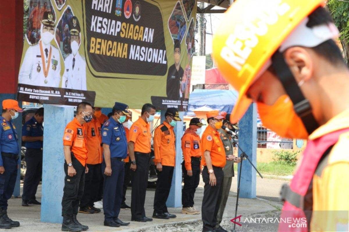 BPBD Kabupaten Serang manfaatkan HKB simulasikan penanganan bencana