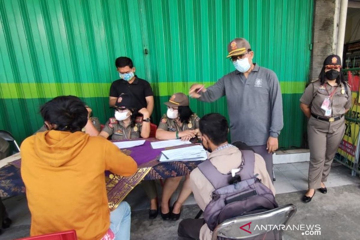 Tim Yustisi Denpasar jaring pelanggar prokes pada PPKM mikro
