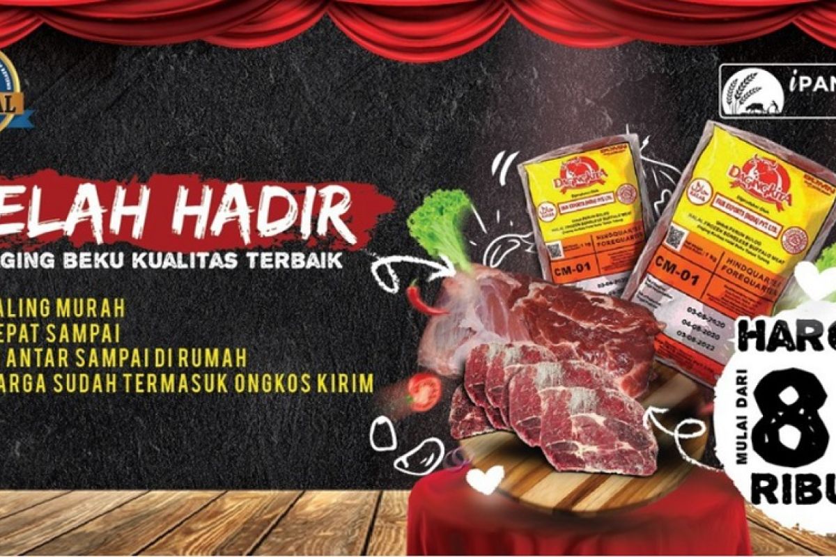 Bulog jual daging lewat daring atasi tingginya harga