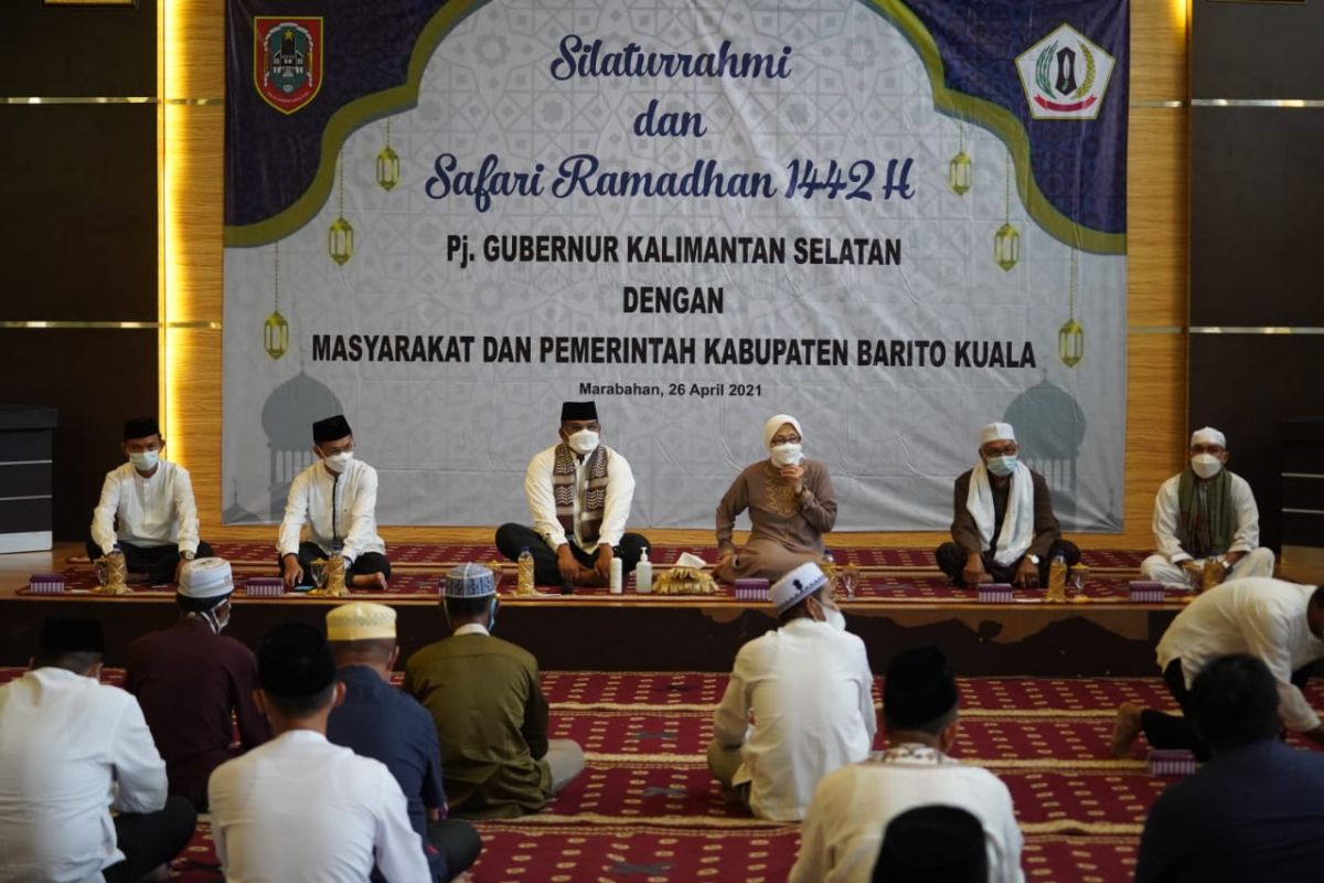 Pj Gubernur minta ulama bantu sosialisasi prokes