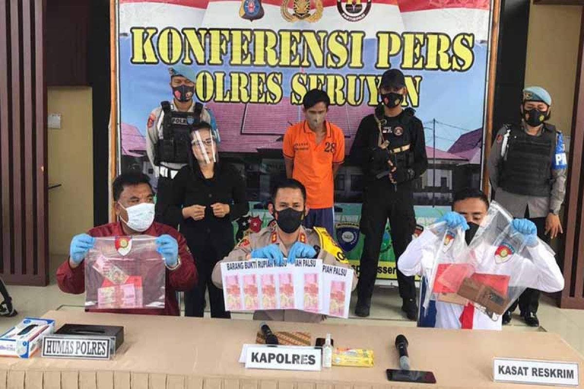 Kepolisian ungkap peredaran uang palsu di Seruyan