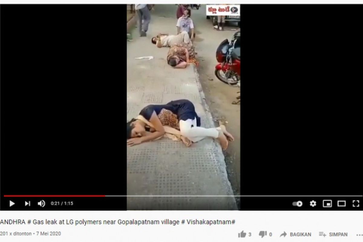 Hoaks! Video mayat bergelimpangan di India akibat penularan varian COVID-19