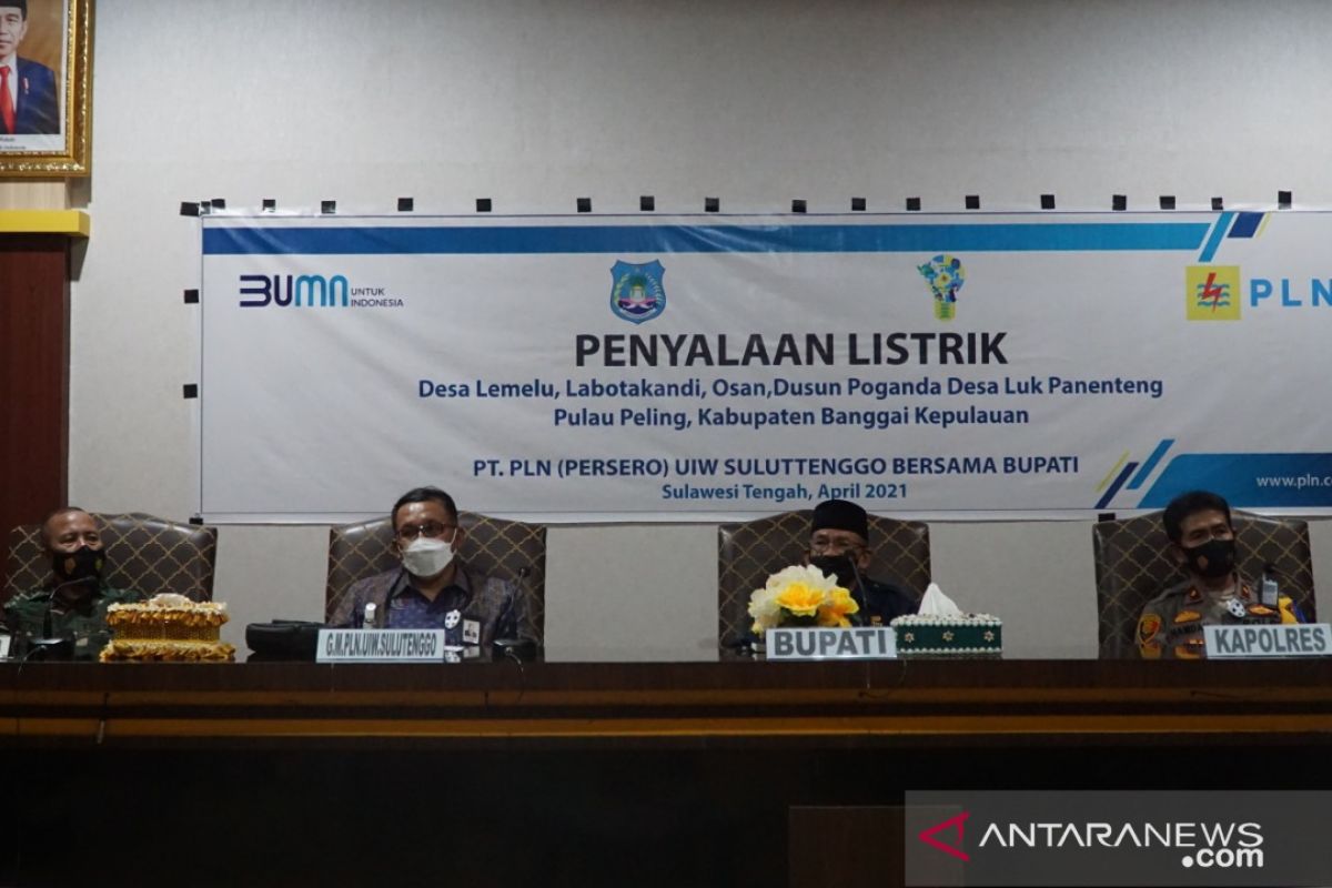 PLN Suluttenggo listriki desa di wilayah 3T