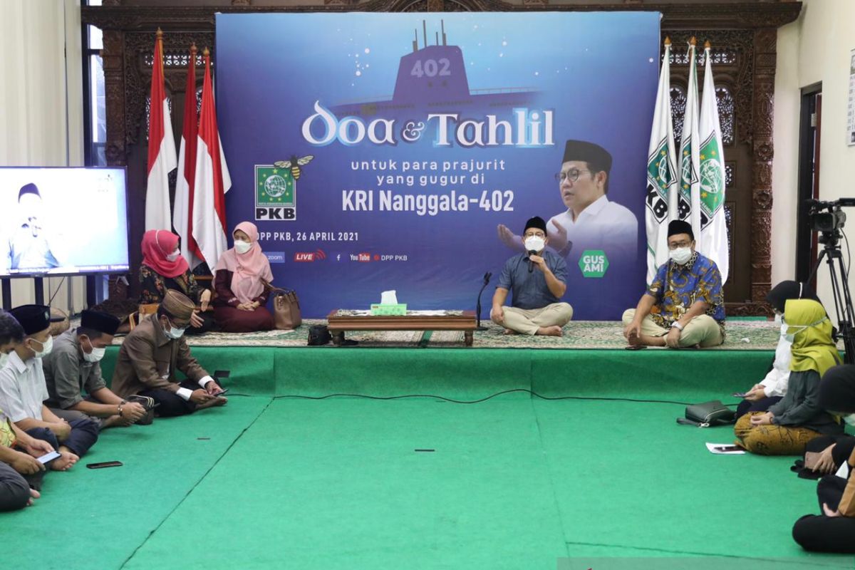 Muhaimin Iskandar pimpin shalat gaib untuk Prajurit KRI Nanggala 402