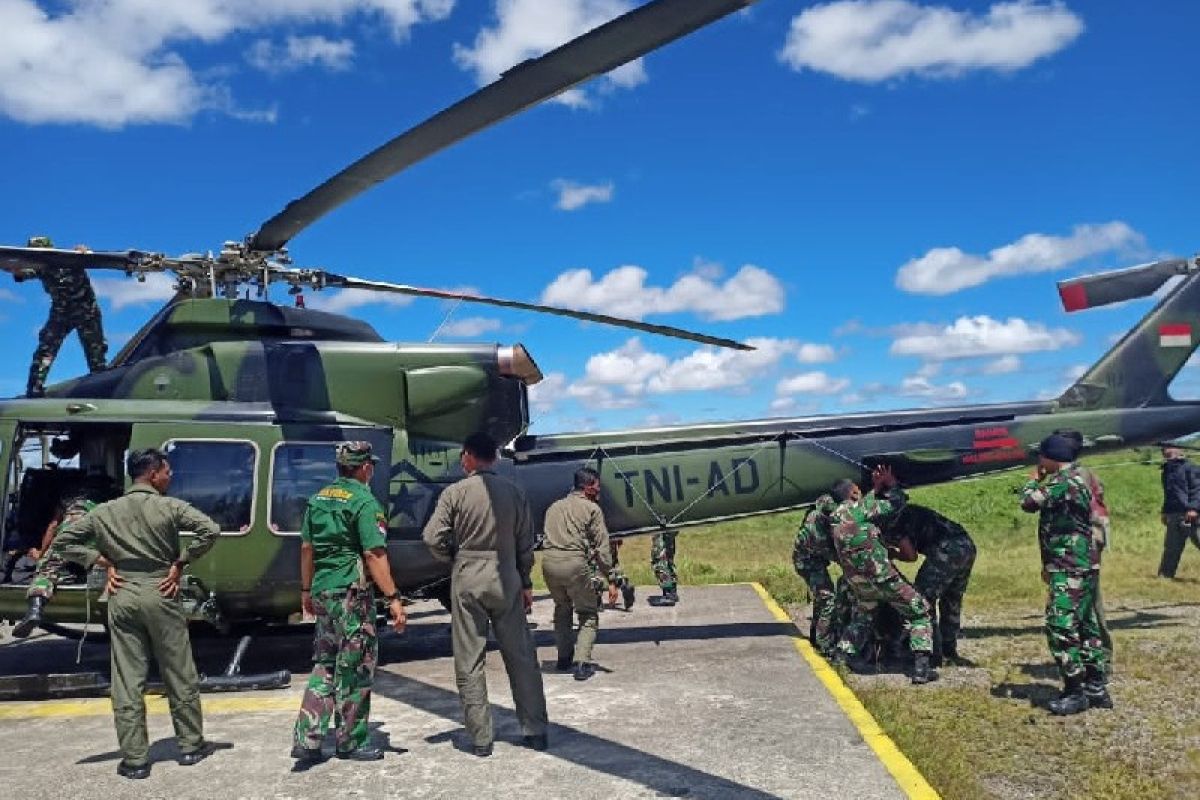 Kapolda: Helikopter sempat tertembak saat evakuasi korban di Ilaga