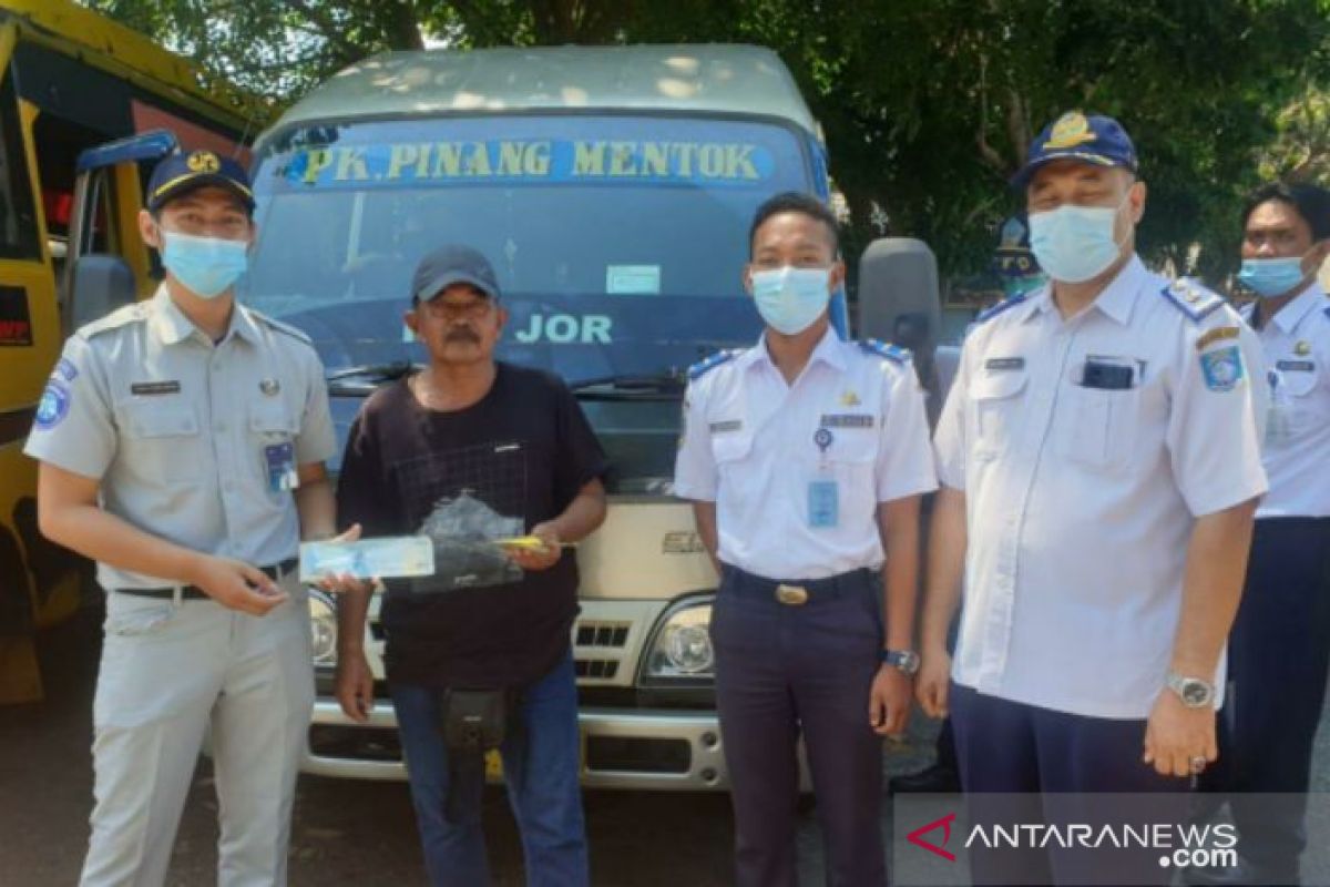 Jasa Raharja-Dishub Babel lakukan ramp check di Terminal Muntok