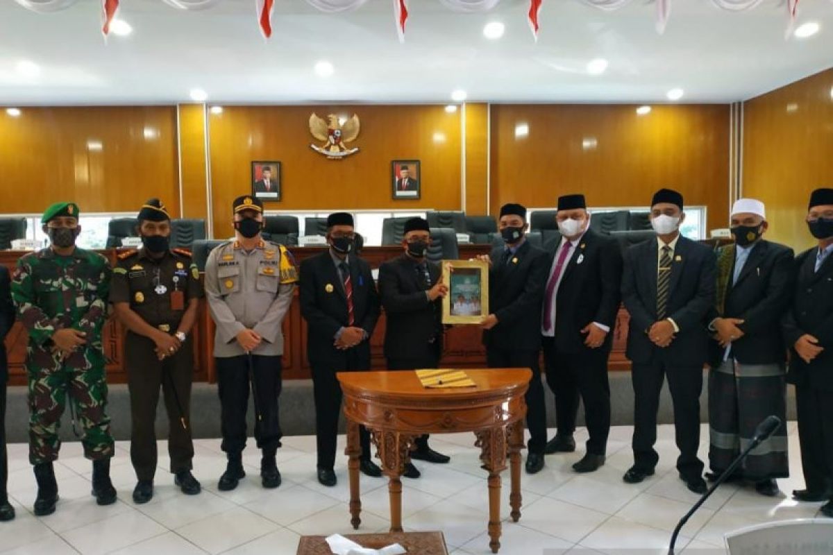 Bupati Aceh Jaya sampaikan LKPJ 2020, begini capaiannya