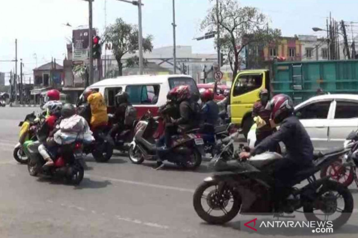 Penjagaan jalur mudik di Bekasi mulai diperketat