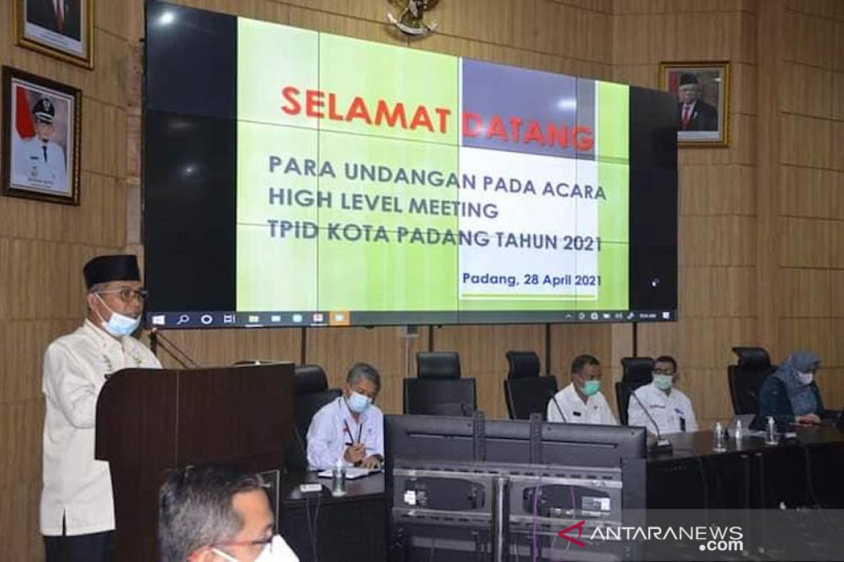 Ini harapan TPID Kota Padang agar harga-harga dan inflasi kendalikan jelang Lebaran