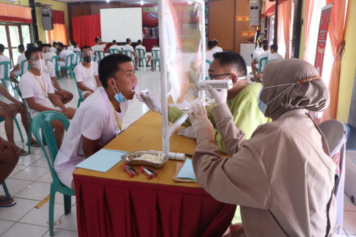 Polda Lampung seleksi penerimaan anggota Polri