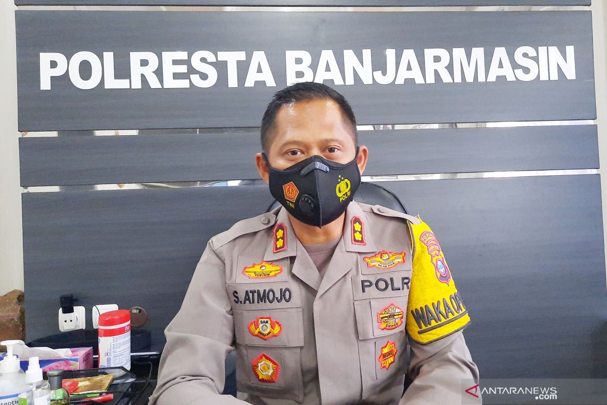 Polresta Banjarmasin tindak sahur di jalan