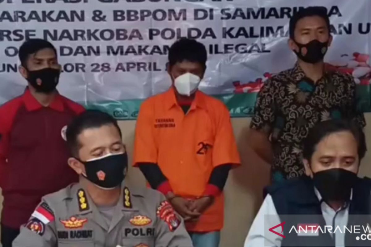 Polda Kaltara amankan 39.935 butir dobel L pesanan pemuda Tanjung Selor