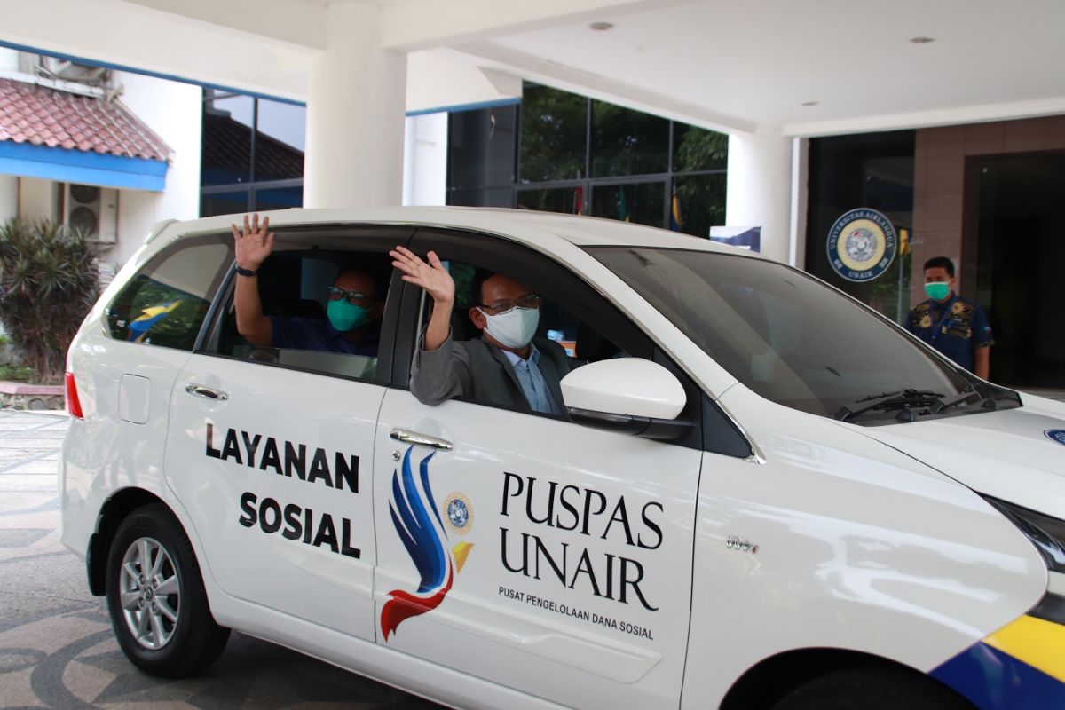 Unair luncurkan fasilitas mobil layanan sosial yang dilengkapi GeNose