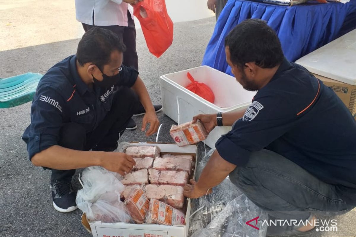 Perum Bulog Belitung datangkan 10 ton daging beku hadapi lebaran