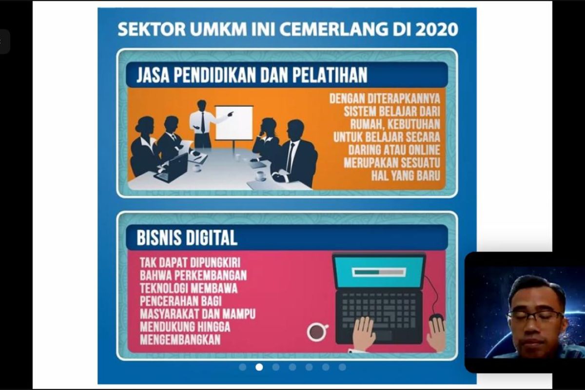 Bisnis digital UMKM  semakin menarik pada masa pandemi COVID-19