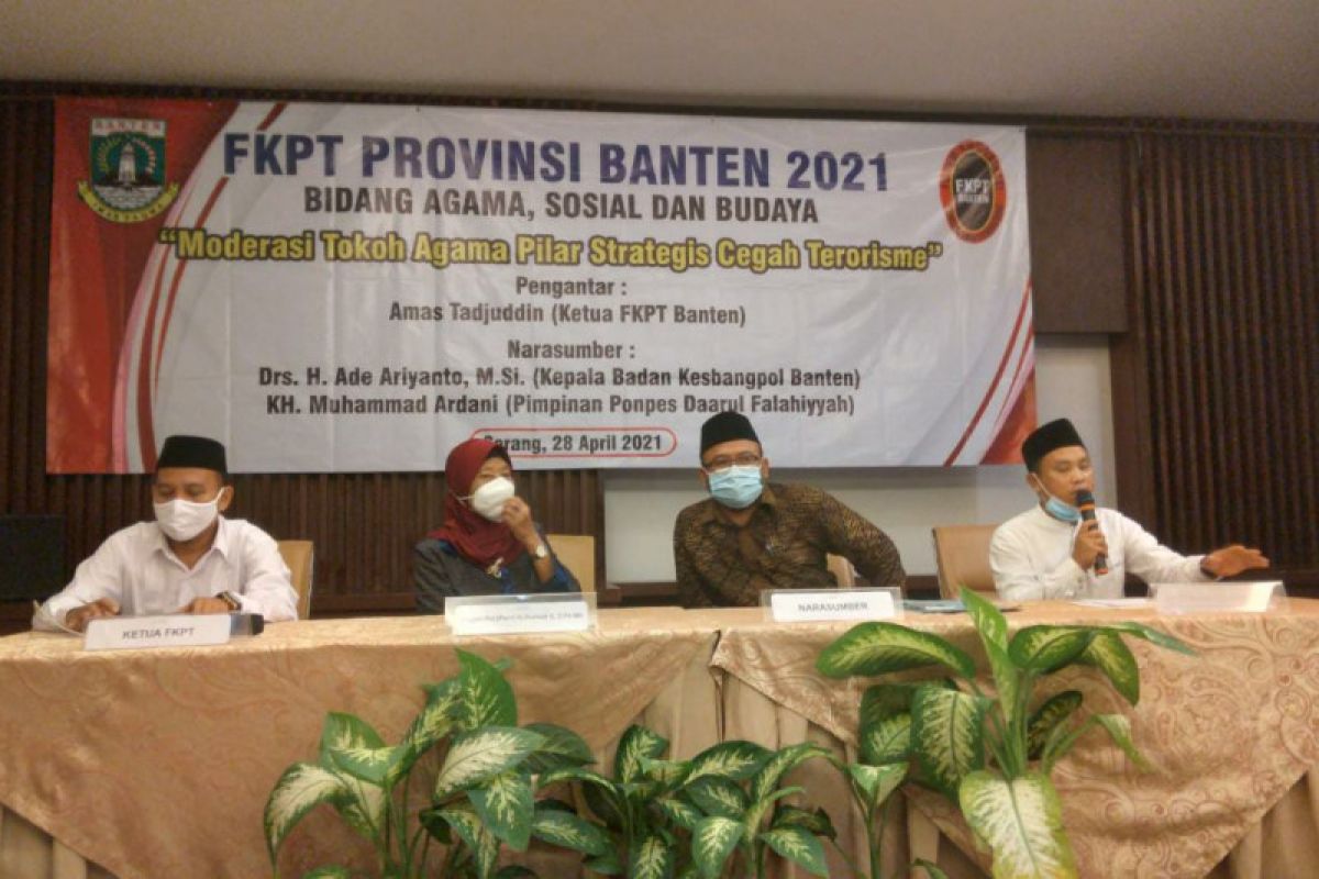 FKPT Banten libatkan tokoh agama cegah aksi terorisme