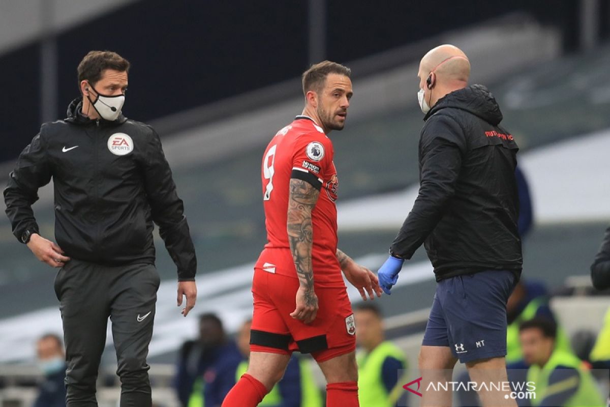 Ings absen dalam Southampton vs Leicester, terancam menepi sisa musim