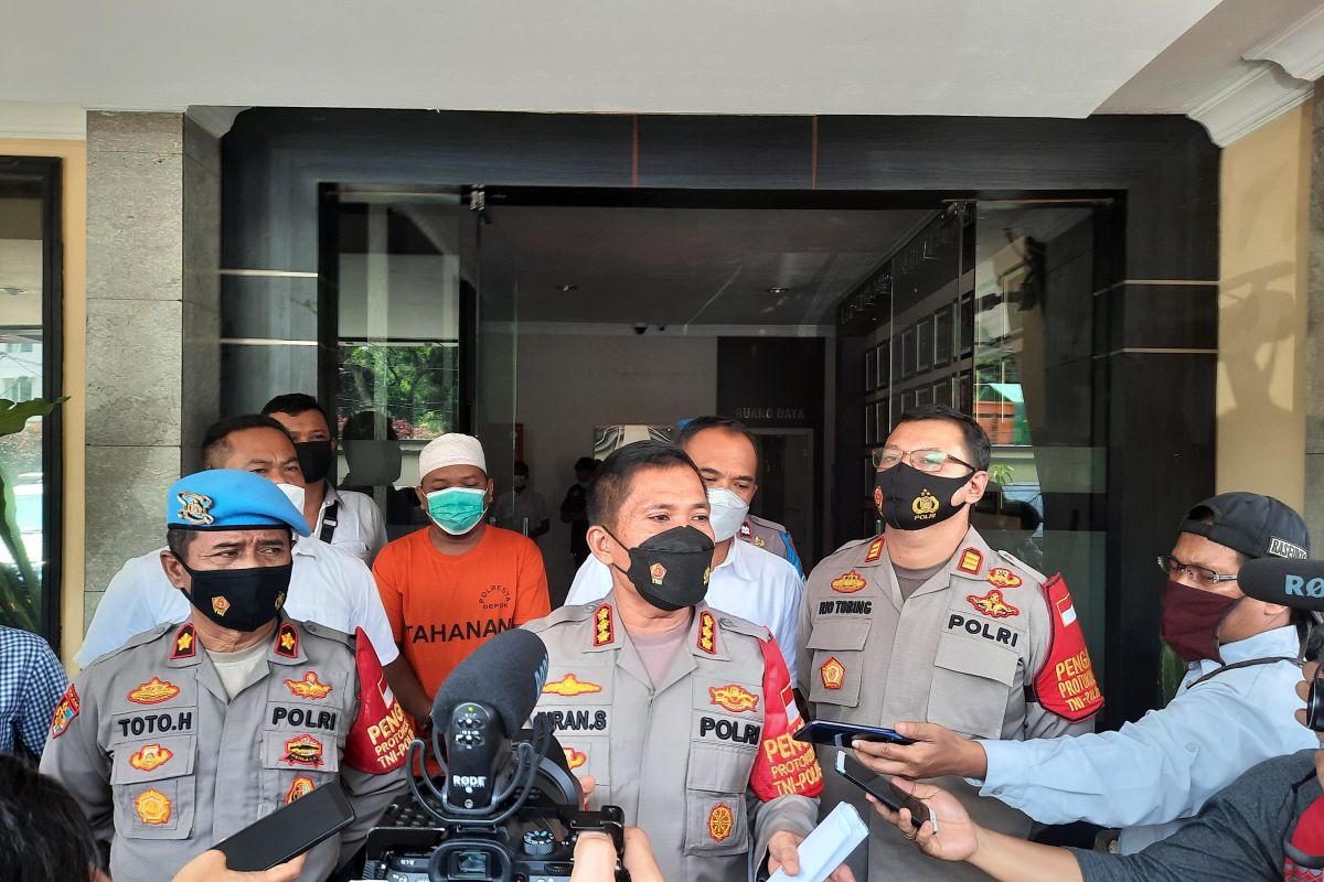 Polisi bekuk penyebar hoaks babi ngepet di Depok