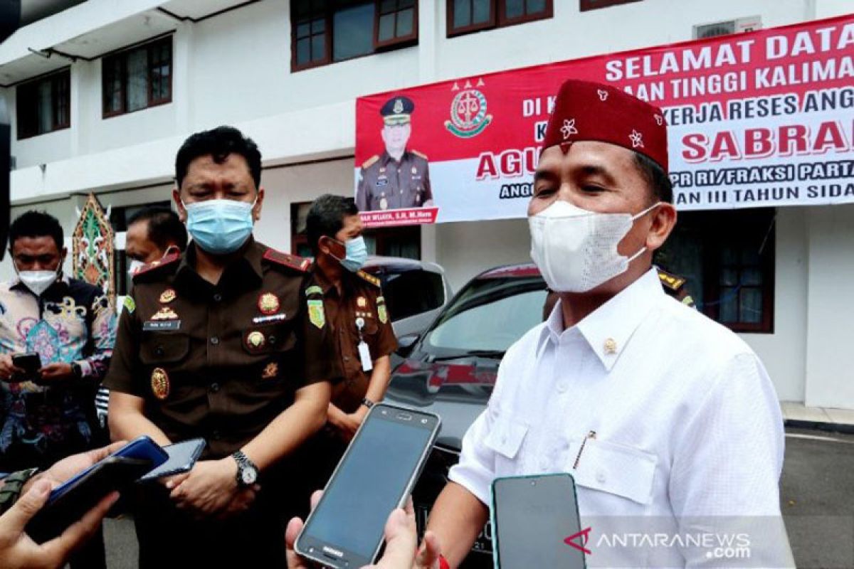 Anggota DPR RI perkuat sinergi bersama Kejaksaan Tinggi Kalteng