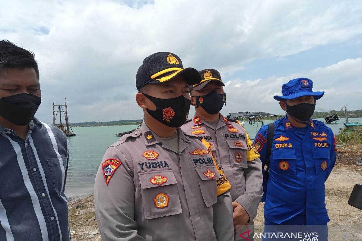 Polda Babel tertibkan penambangan timah ilegal di Bangka Tengah