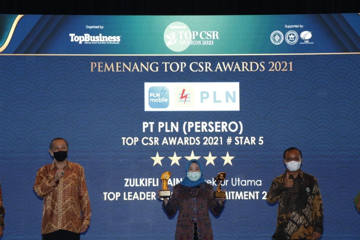 PLN Group raih sembilan penghargaan TOP CSR Awards