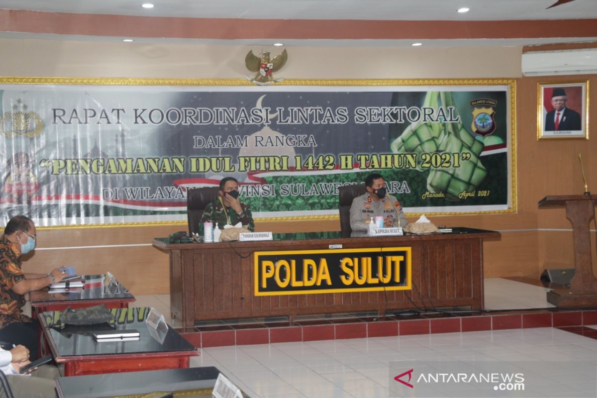 Polda Sulawesi Utara  gelar Rakor pengamanan Idul Fitri