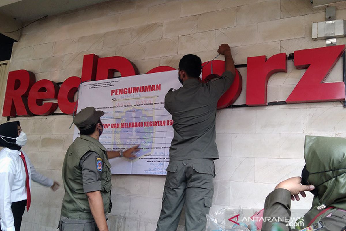 Satpol PP DKI tutup hotel RedDoorz Tebet terkait prostitusi daring