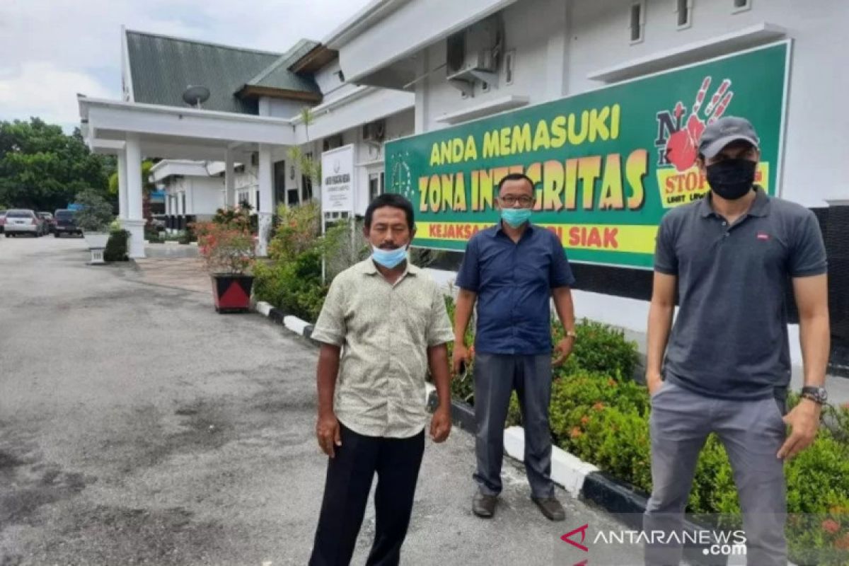 Berkas kasus dugaan penyerobotan lahan KUD Tunas Muda Siak dinyatakan lengkap