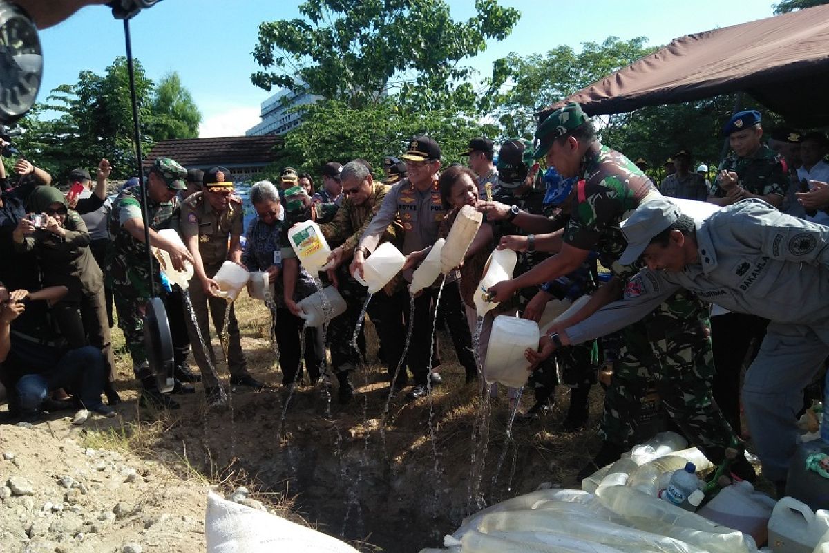 Polres Maluku Tengah  wajibkan pemilik miras buat surat pernyataan