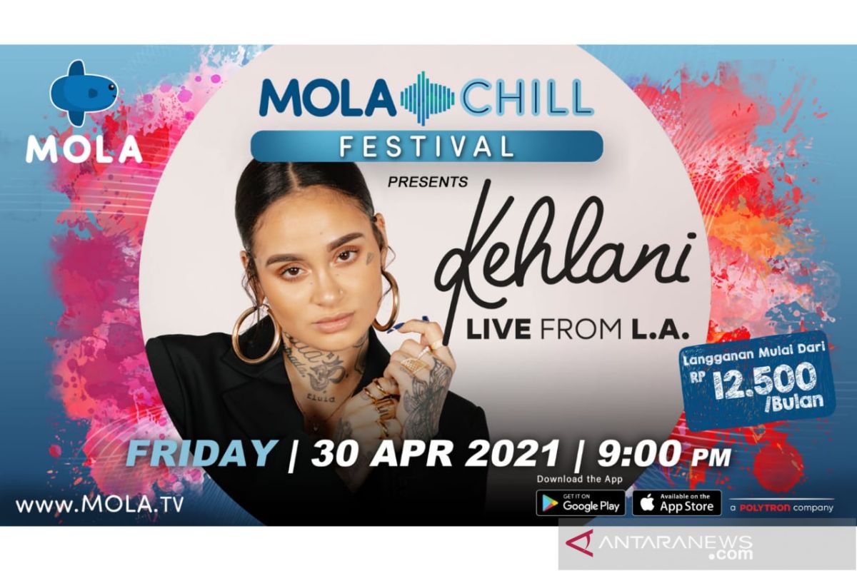 Kehlani dan 25 musisi Indonesia siap meramaikan Mola Chill Festival