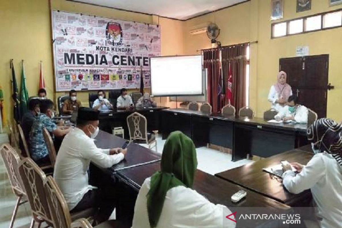 KPU Kota Kendari update jumlah pemilih melalui rekapitulasi DPB