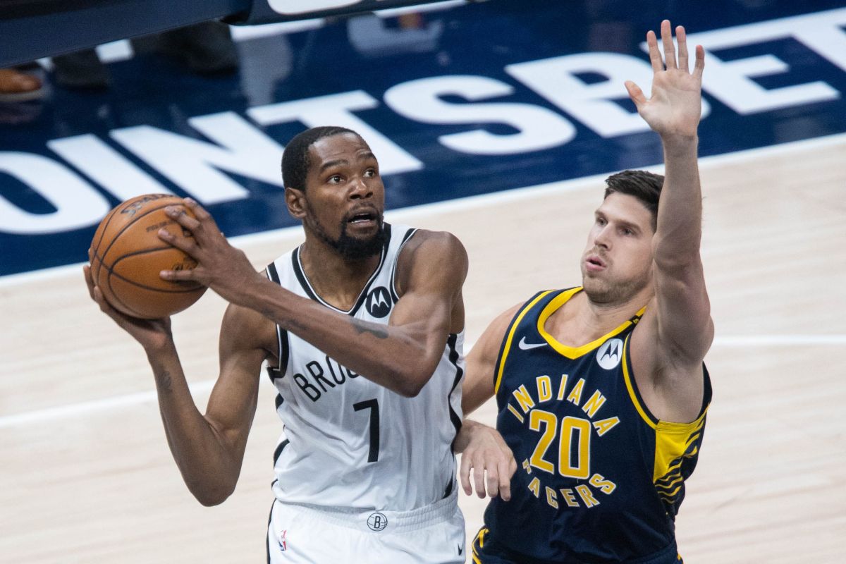 Kevin Durant pimpin Nets kalahkan Pacers