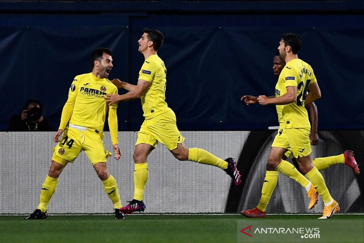 Liga Europa: Villarreal menangi leg pertama kontra Arsenal 2-1