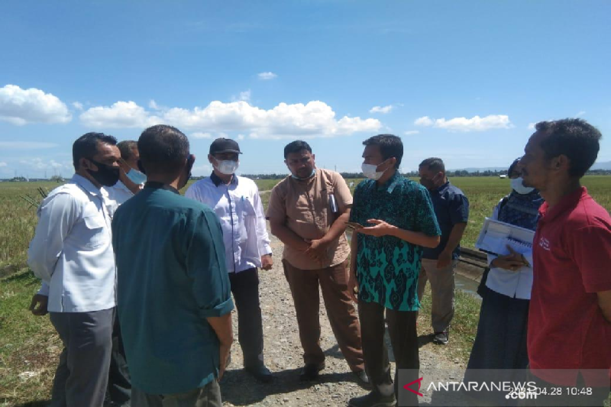 Kementan survei lokasi kawasan food estate Siebreuh Aceh Besar