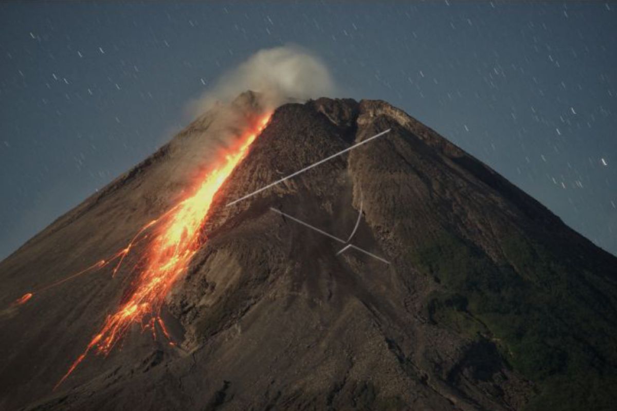 Gunung Merapi alami 112 kali gempa guguran