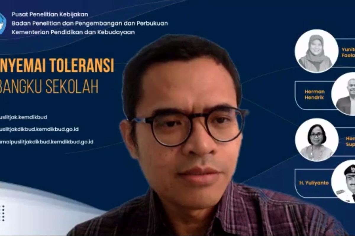 Kemendikbudristek: Ekosistem yang kuat hasilkan siswa yang toleran