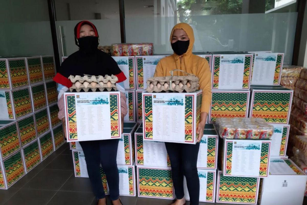 PGI Sulsel bagi 1.100 Paket Ramadhan untuk masyarakat prasejahtera