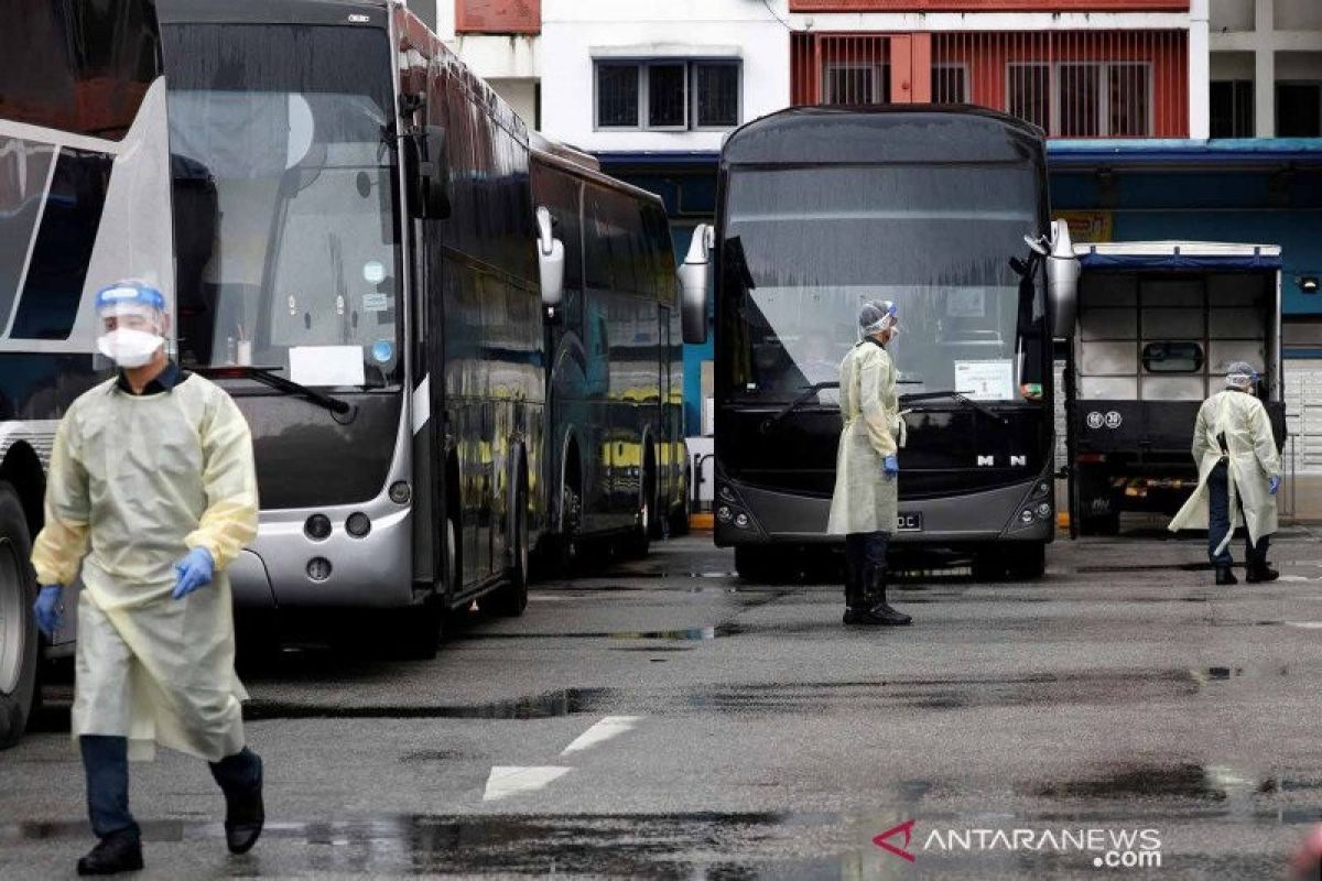 Singapura laporkan 17 kasus COVID-19 dari klaster bandara