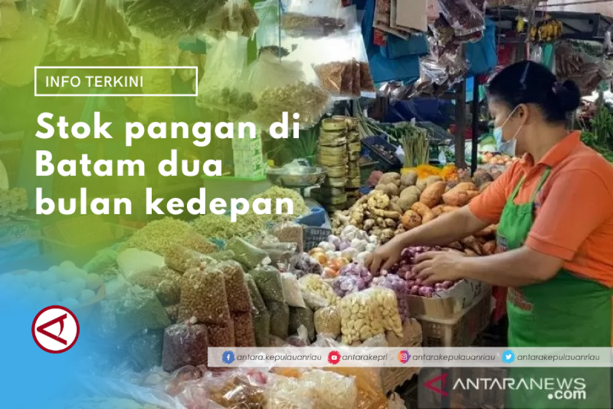 Stok pangan di Batam dua bulan ke depan