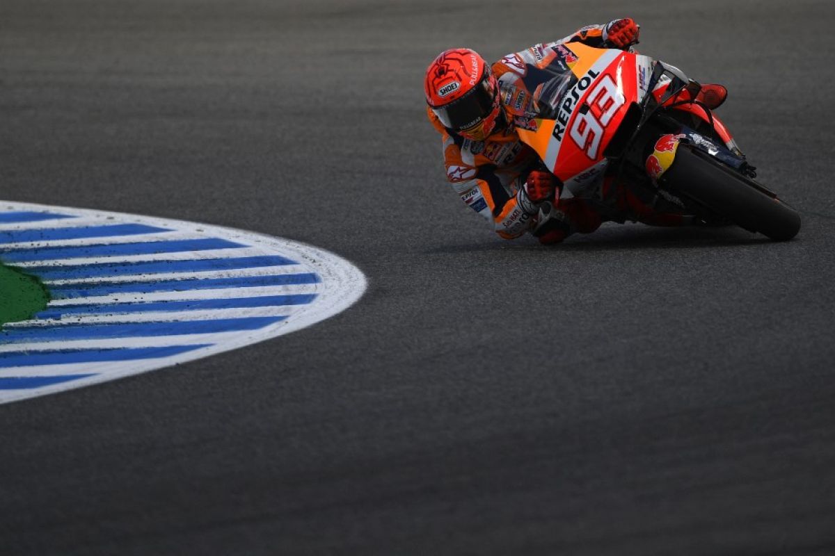 Marc Marquez merasa "kurang kuat" di sesi latihan GP Spanyol